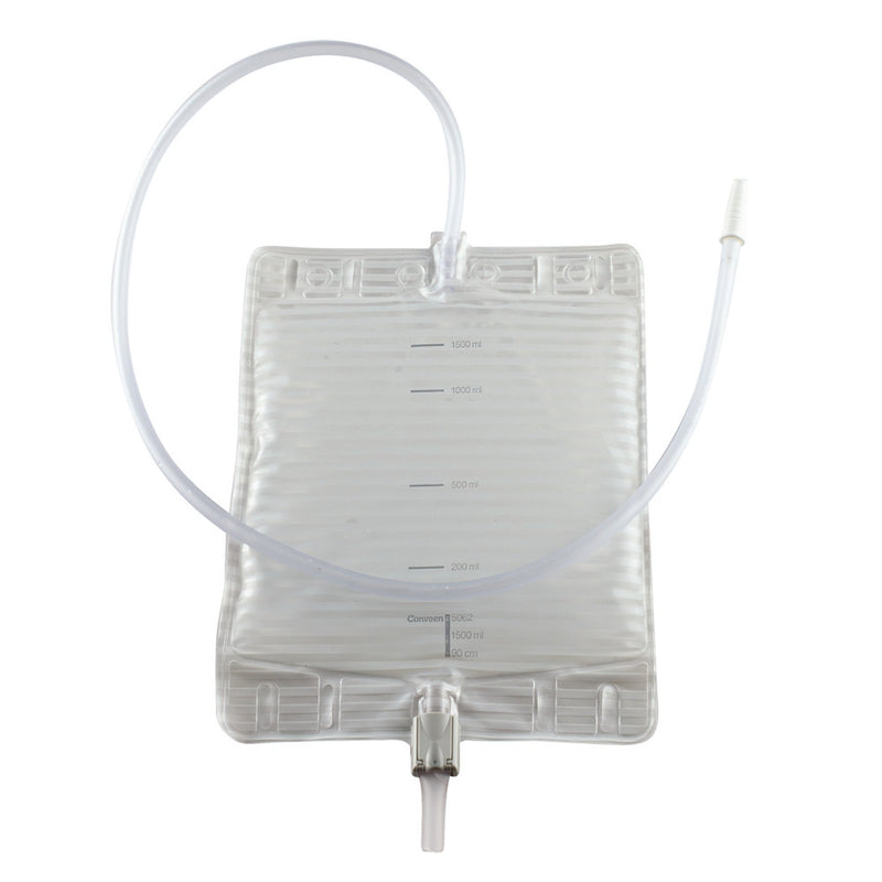 Coloplast Conveen Urinary Leg Bag, Anti-Reflux Valve, Sterile Polyethylene, 1500 mL (10/BX) 