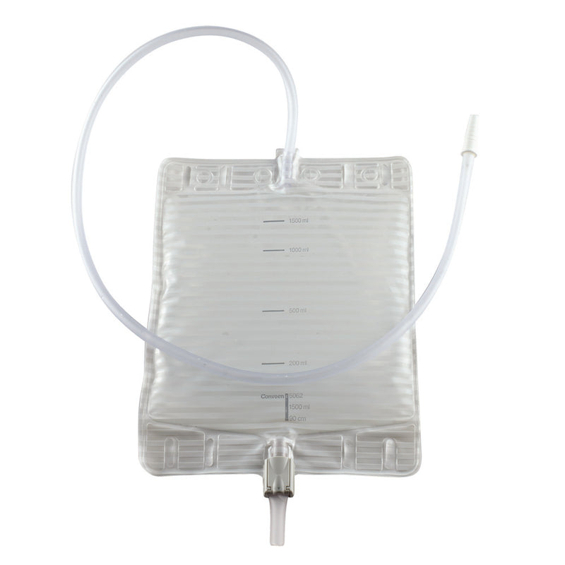 Conveen Urinary Leg Bag, Anti-Reflux Valve, Sterile Polyethylene, 1500 mL (Box of 10)