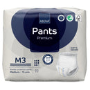 Abena Premium Pants M3 Incontinence Brief, Medium (Pack of 15)