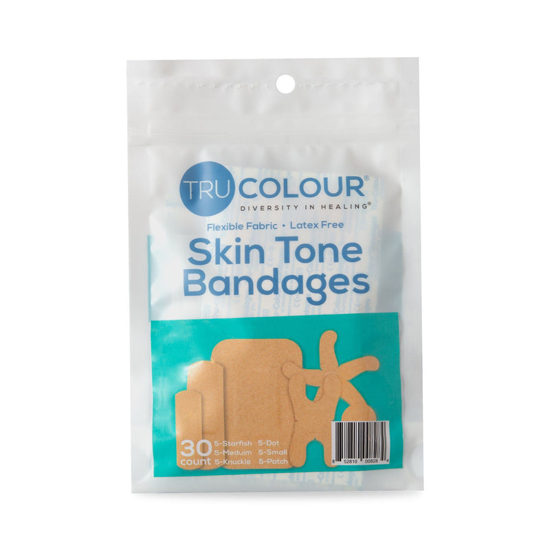TruColour Beige Adhesive Strip, Assorted Shapes and Sizes (30/PK)