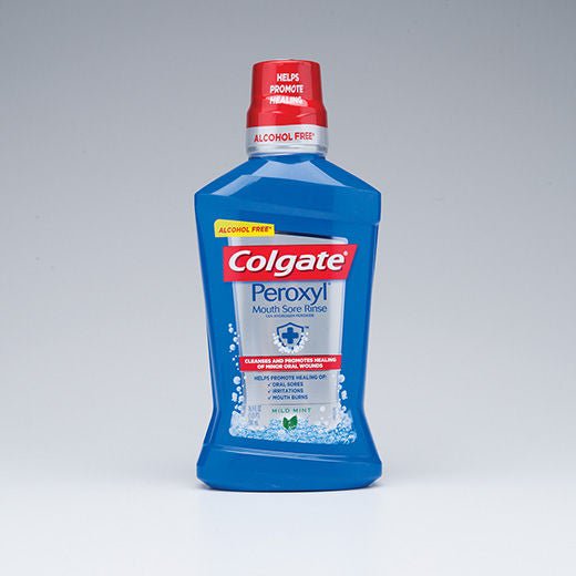 Colgate Peroxyl 1.5% Hydrogen Peroxide Mouth Sore Rinse Mild Mint (Each)
