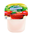 Thick & Easy Clear Honey Consistency Apple Thickened Beverage, 4-ounce Cup (Case of 24)