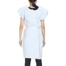 McKesson Brand McKesson Exam Gown, Large, Blue (50/CS) 