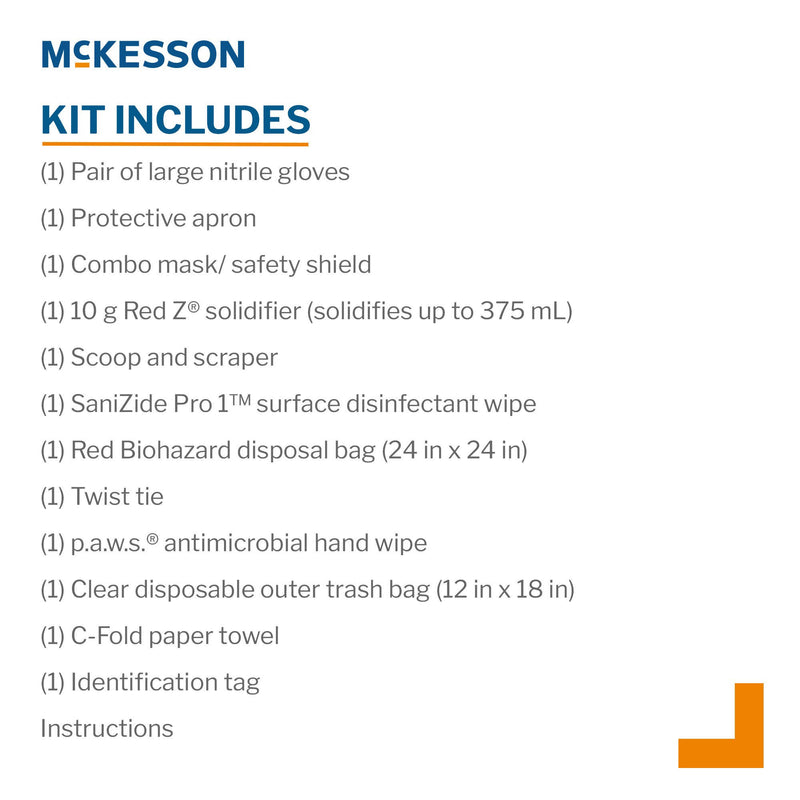 McKesson Universal Precaution Compliance Spill Kit