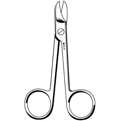 Sklar Crown Scissors - 4", Straight, Smooth - 24-2345