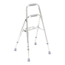 drive Hemi Aluminum Side Step Folding Walker, 29.5 – 37 Inch Height (Each)