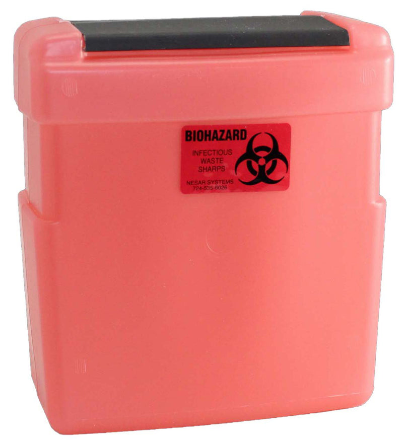 Red Plastic Liner PTI 8-1/2 L X 4 D X 9 H Inch For Lead Lined Cabinets 88-N4C, 88-14 and 610-1PH (Case of 32)
