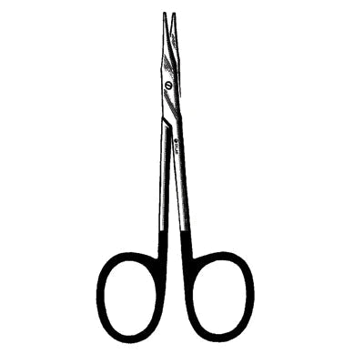 Sklarhone Super-Cut Stevens Tenotomy Scissors - 4-1/2", Straight, Blunt/Blunt, 1 Razor Edge, 1 Standard Edge - 15-1242 
