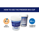 Premier Bio-Cup 12-Drug Panel Drugs of Abuse Test (Box of 5)