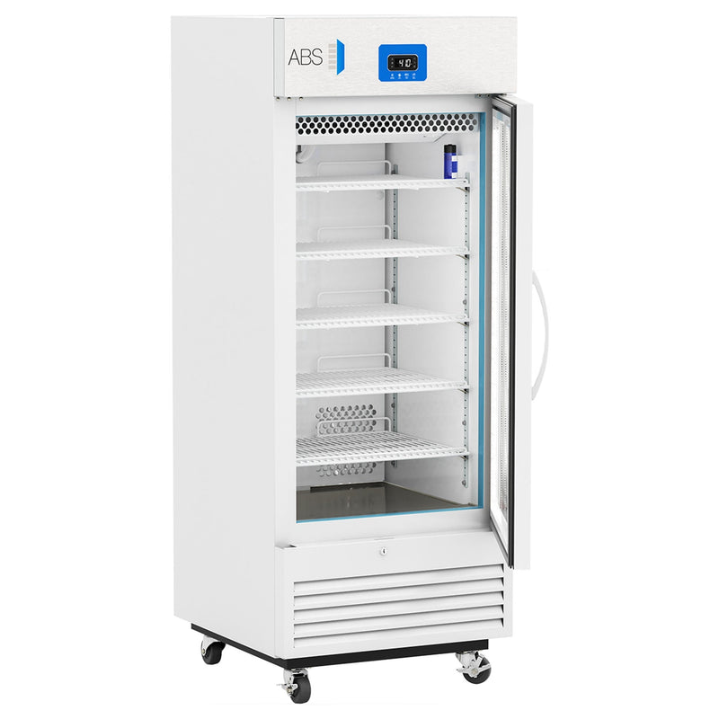 Premier Upright Refrigerator ABS Pharmaceutical 12 cu.ft. 1 Glass Swing Door Cycle Defrost 