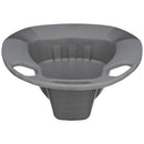 McKesson Stackable Bedpan, nonstick Plastic, Graphite Color (Case of 50)