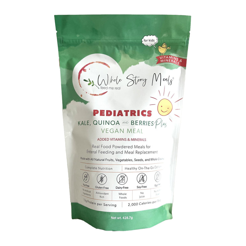 Whole Story Meals Pediatric Oral Supplement Whole Story Meals Kale / Quinoa / Berries Plus 16 oz. Pouch Powder Protein (30/CS) 