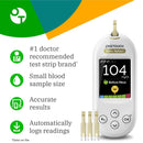 Blood Glucose Test Strips OneTouch Verio 50 Strips per Pack For OneTouch Verio Family of Meters (12000/CS) 