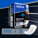 Attends Discreet Men's Guard, Level 3, 12.5-Inch Length (Case of 120)