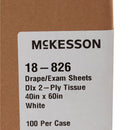 McKesson Brand McKesson Nonsterile Physical Exam Drape, 40 x 60 Inch (100/CS) 