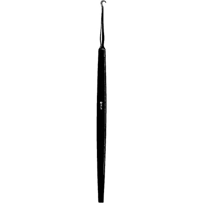 Sklar Black Laser Frazier Tissue Hook - 5", Blunt - 90-1049