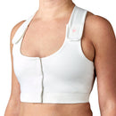 heart&core Sports and Medical LLC Serena Post Surgical Bra, White, X-Small (36/CS)