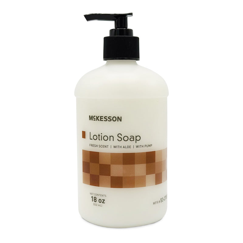 McKesson Lotion Soap, Fresh Scent, 18 oz. Pump Bottle (Case of 12)