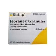 Rising Pharmaceuticals Floranex Granules Probiotic Dietary Supplement (12/PK) 