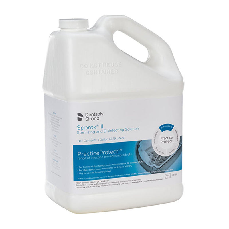 DS Healthcare Hydrogen Peroxide High-Level Disinfectant Sporox II RTU Liquid 1 gal. Jug Reusable 