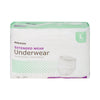 McKesson Extended Wear Maximum Absorbency Underwear, Large (Case of 56)