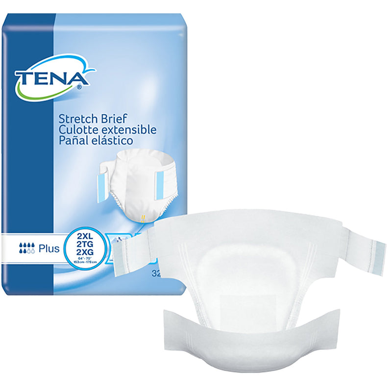 Essity HMS North America Inc Tena Stretch Plus Incontinence Brief, 2X-Large (64/CS)