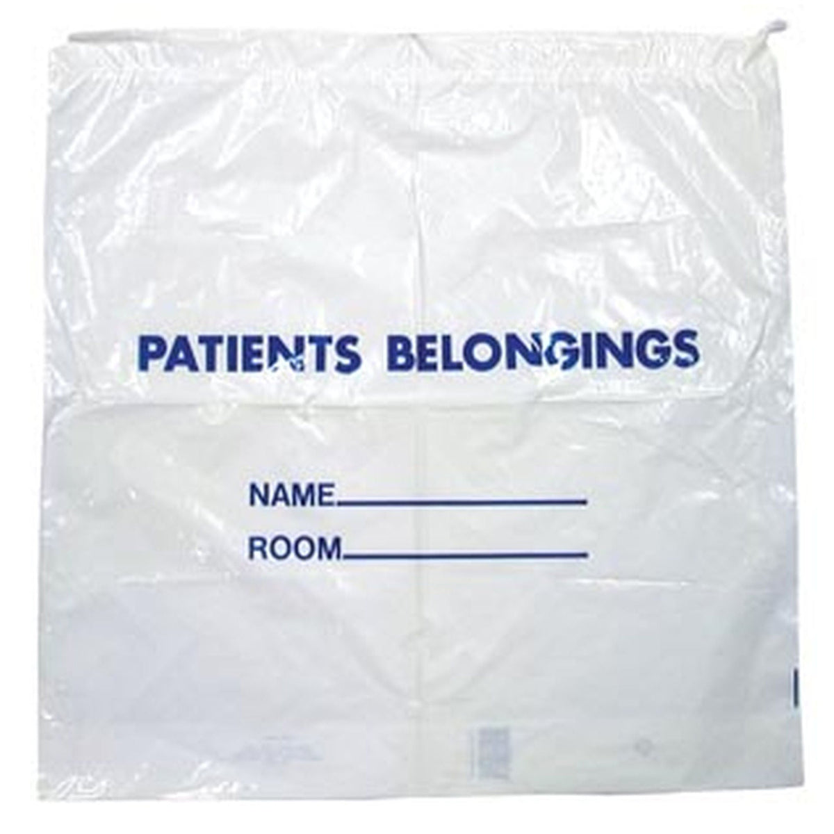 Dukal Patient Belongings Bag, Clear (Case of 250)