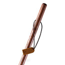 Mabis Healthcare Brazos Twisted Oak Trekker Handcrafted Walking Stick, Red, 55-Inch