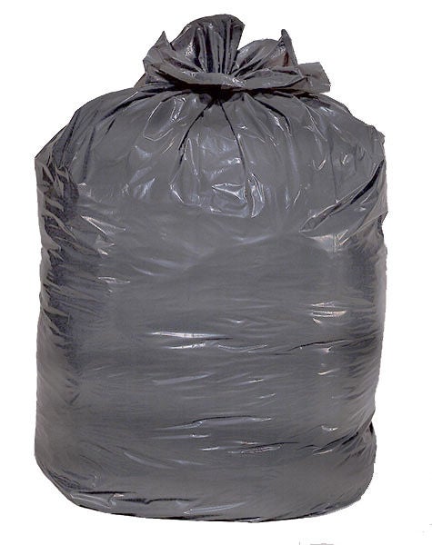 Silver Steel Trash Bag (Case of 50)