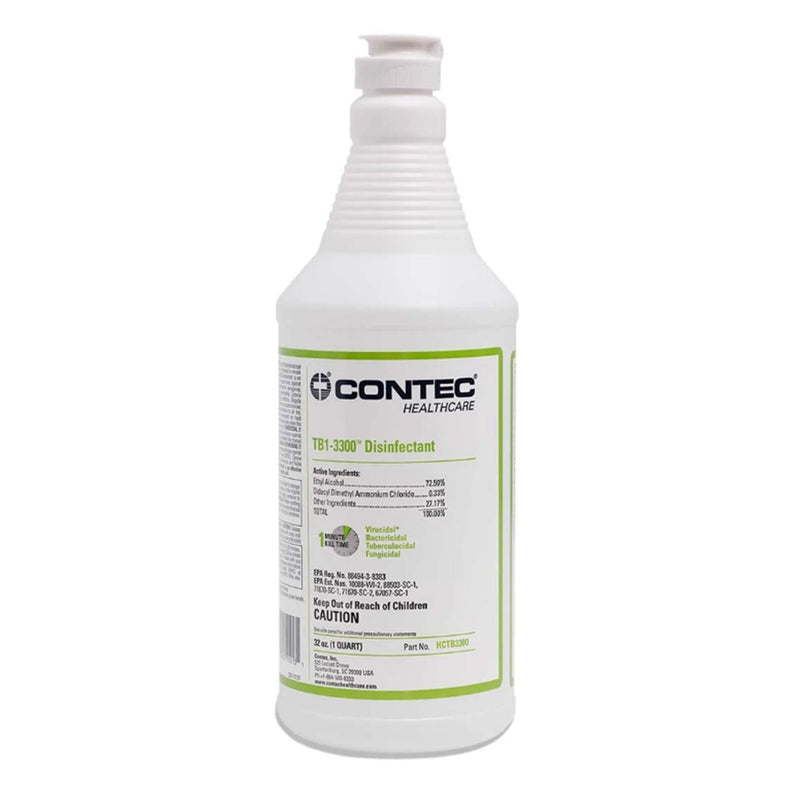 Contec Healthcare TB1-3300 Surface Disinfectant Cleaner, 32 oz. (Case of 12)