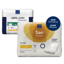 Abena North America Abri-San Premium 1 Bladder Control Pad, 9-Inch Length (280/CS)
