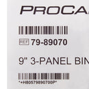 Procare 3-Panel Abdominal Support, One Size Fits Most, 9-Inch Height 