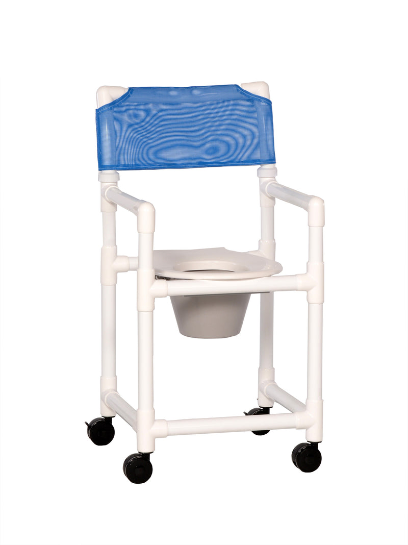 IPU Standard Line Shower Chair Commode, Blue (Each)