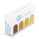 TruColour Beige / Olive / Brown / Dark Brown Adhesive Strip, 1 x 3 Inch (Case of 3600) 