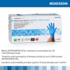 McKesson Confiderm 6.8C Nitrile Exam Glove, Medium, Blue (100/BX) 