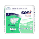 Seni Super Plus Overnight Heavy to Severe Absorbency Incontinence Brief, Small (Case of 48)