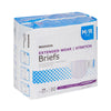 McKesson Extended Wear Maximum Absorbency Incontinence Brief, Medium (56/CS)