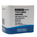 Luncheon Napkin Medd Max White Paper (12/CS)