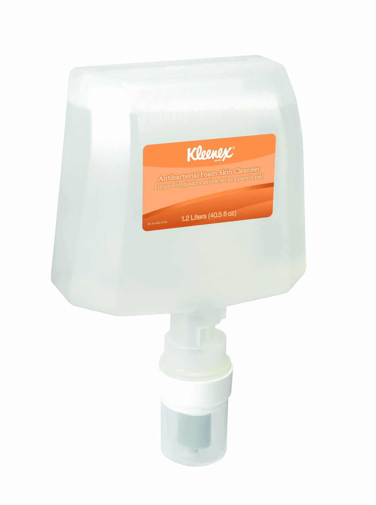 Scott Antimicrobial Foam Skin Cleanser, 1.2-liter Dispenser Refill Bottle (Case of 2)