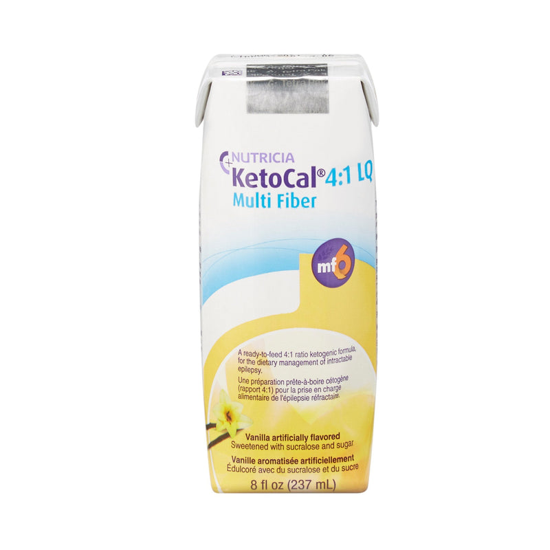 Nutricia North America KetoCal 4:1 LQ Vanilla Formula for Dietary Management of Intractable Epilepsy (27/CS) 