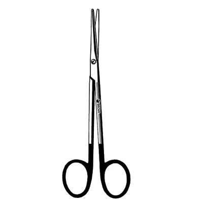 Sklarhone Super-Cut Metzenbaum-Nelson Bariatric Dissecting Scissors - 9", Straight, Blunt/Blunt, 1 Razor Edge, 1 Micro-Serrated Edge - 15-3409