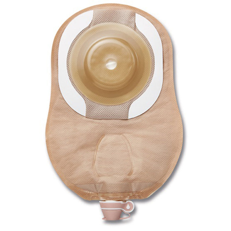 CeraPlus Soft Convex 1-Piece Beige Urostomy Pouch, Pre-cut to Fit 22 mm Stomas (5/BX) 