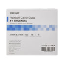 McKesson Brand McKesson No. 1 Thickness Cover Glass, 22 x 22 mm (10/BX) 