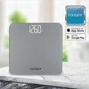 Floor Scale Trackstar Digital Display 440 lbs. Weight Capacity Gray Battery Operated (Case of 5)