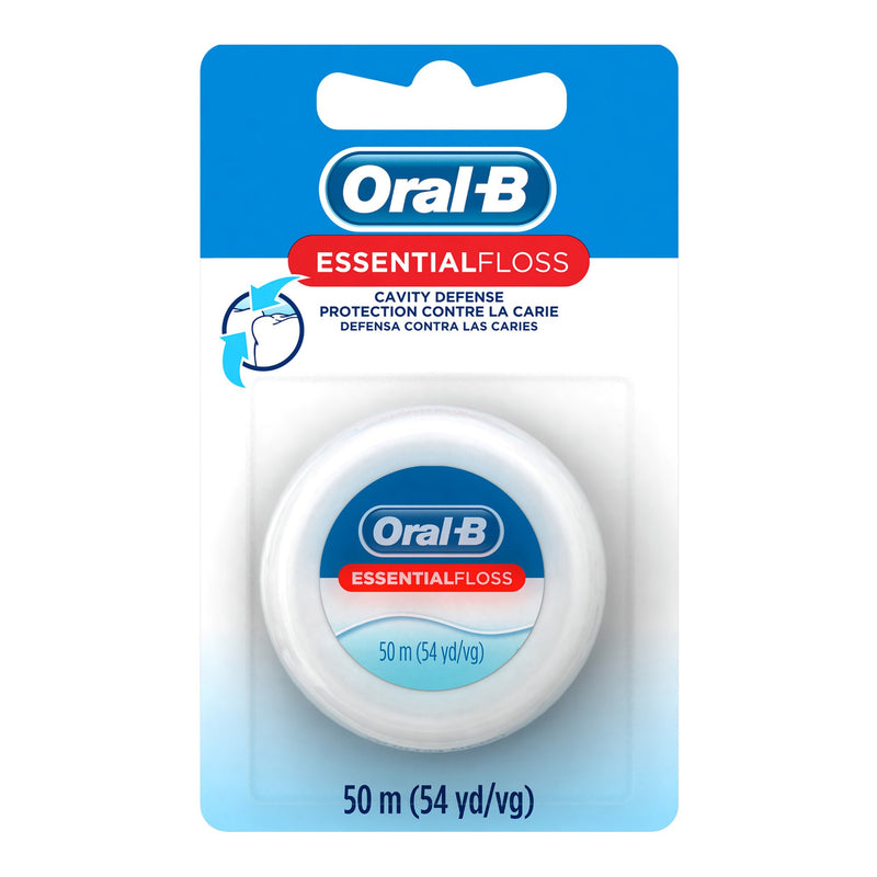 Oral-B Essential Floss Cavity Defense Dental Floss, 54 Yards (Each)