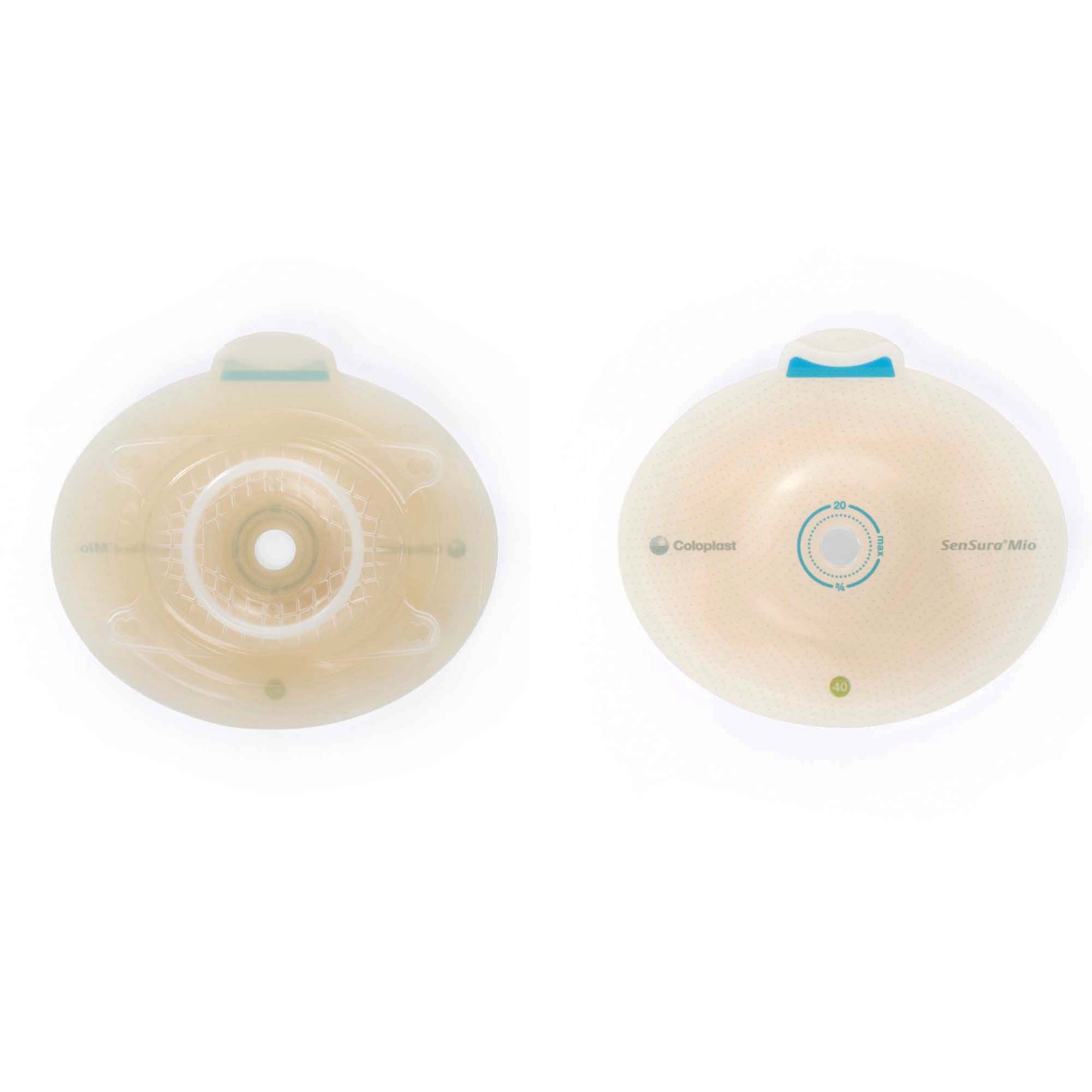 Coloplast SenSura Mio Click Convex Light Ostomy Barrier, Trim to fit 10 – 20 mm Stomas (5/BX) 