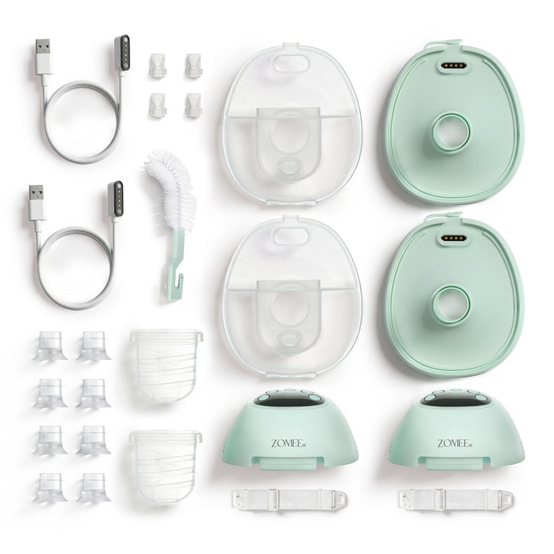 Warming Wearable Electric Breast Pump Mother's Nature W1 (Case of 18)