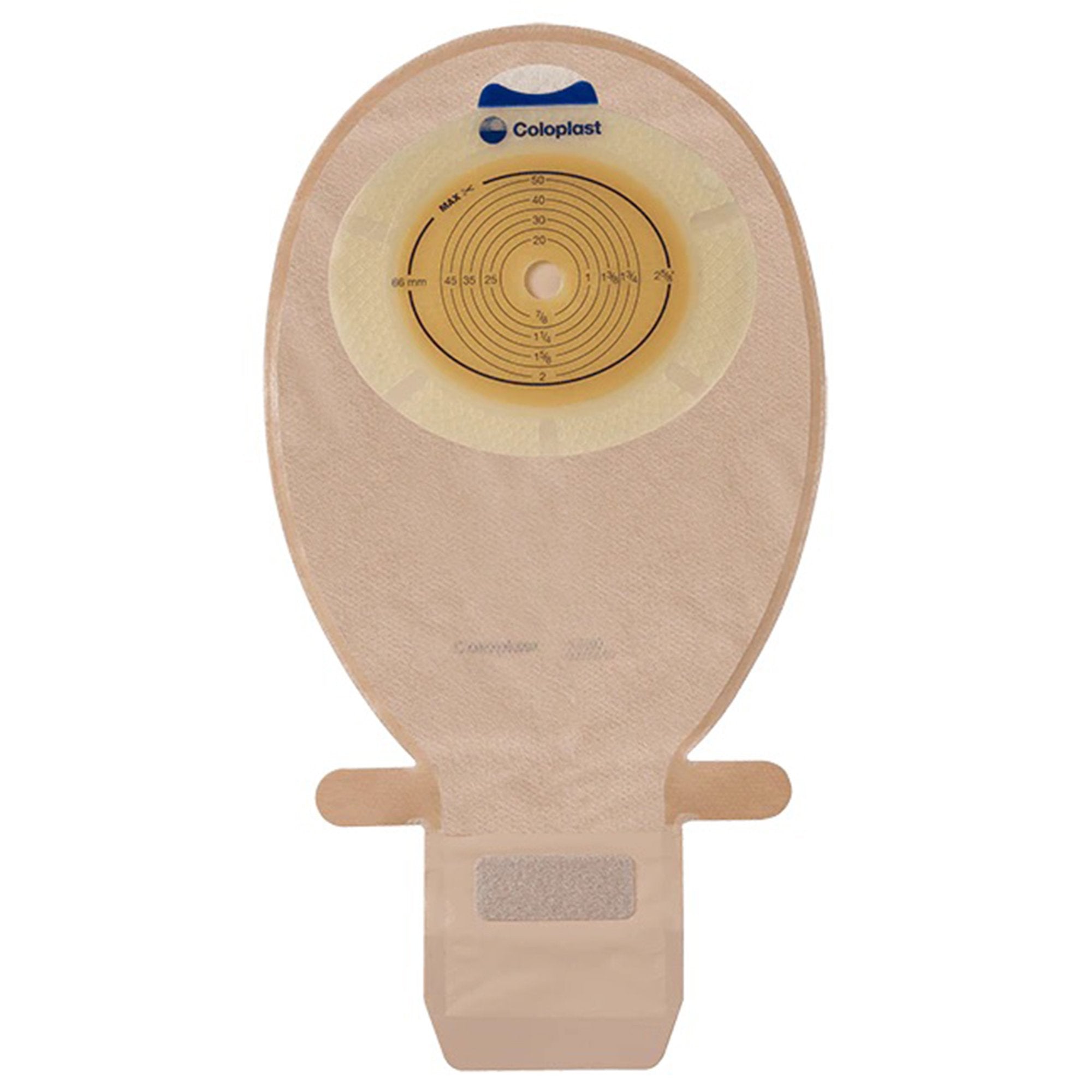 Coloplast SenSura Flat 1-Piece Opaque Ostomy Pouch, 10 – 76mm Stomas (20/BX) 