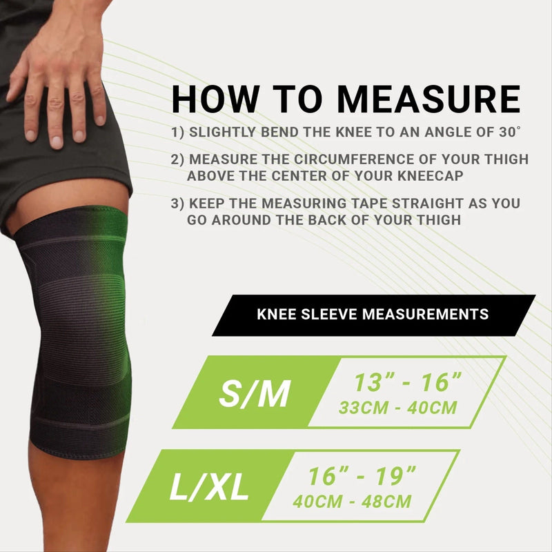 Green Drop Infused Compression Sleeve Knee Support, Large/Extra Large (48/CS) 