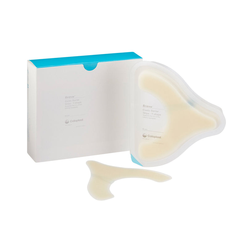 Brava Skin Barrier Strips, Y-Shape, Elastic (Box of 30)